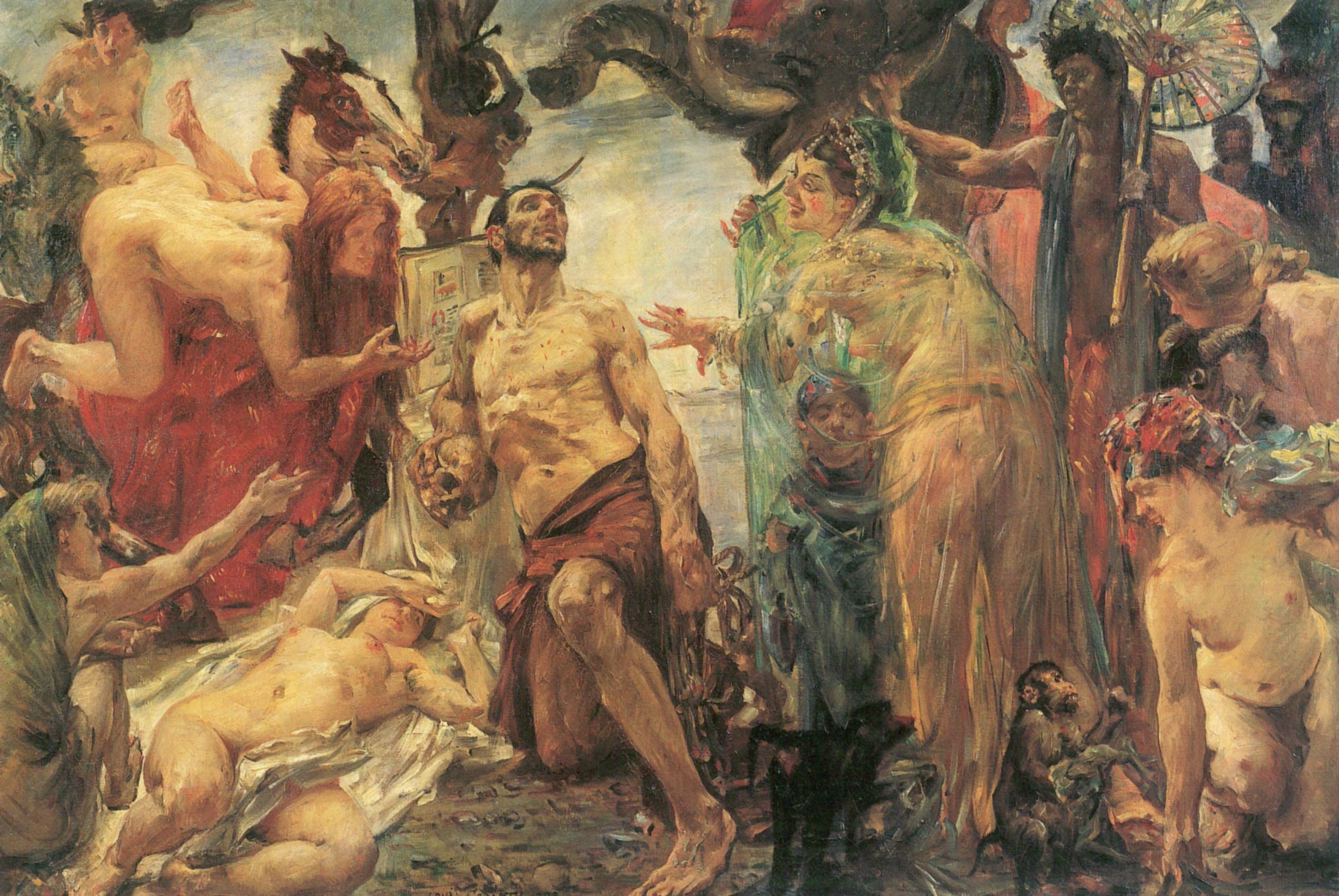 Die Versuchung des heil. Antonius à Gustave Flaubert - Lovis Corinth