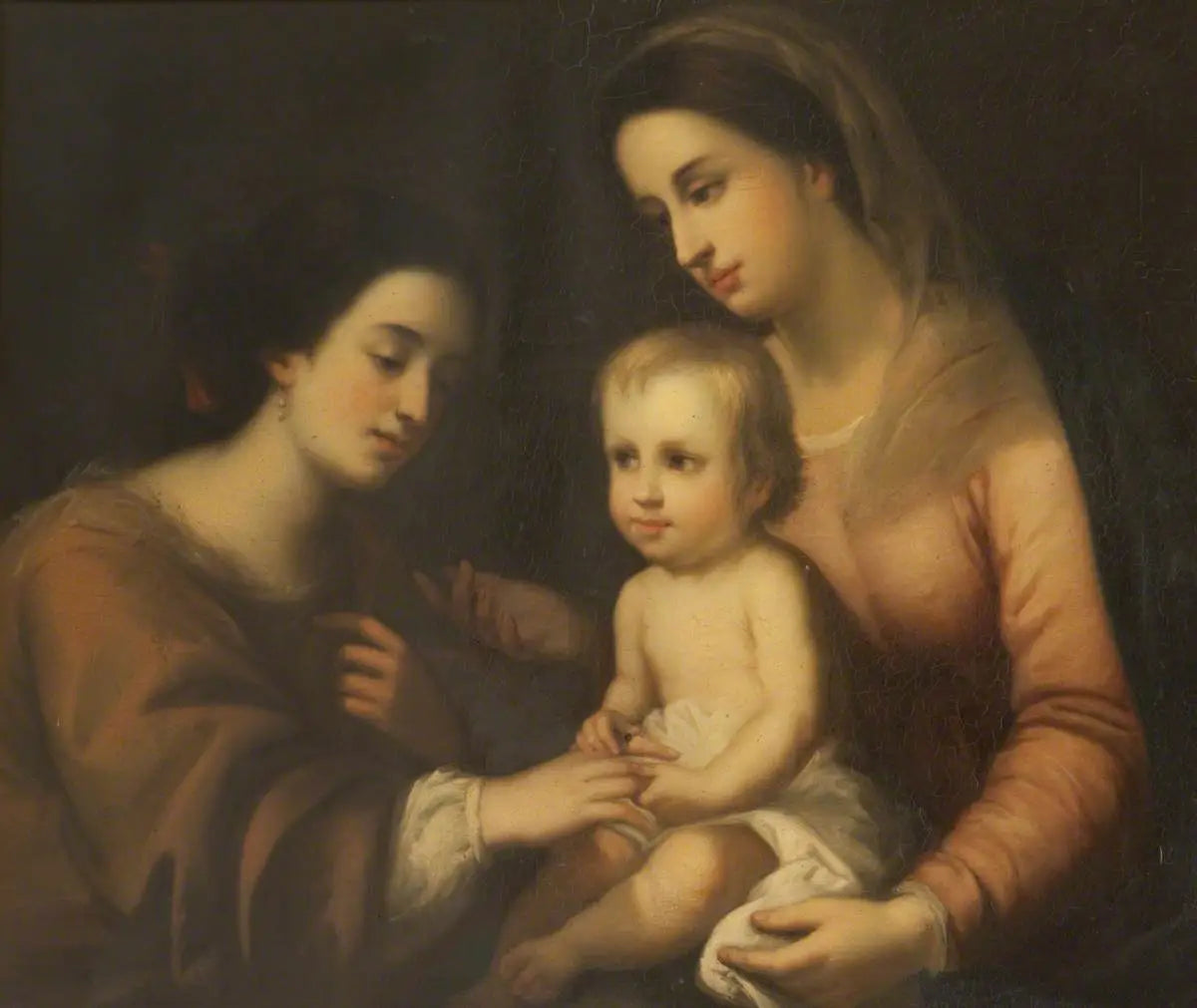 Le mariage mystique de sainte Catherine d’Alexandrie - Bartolomé Esteban Murillo - Alpha Reproduction