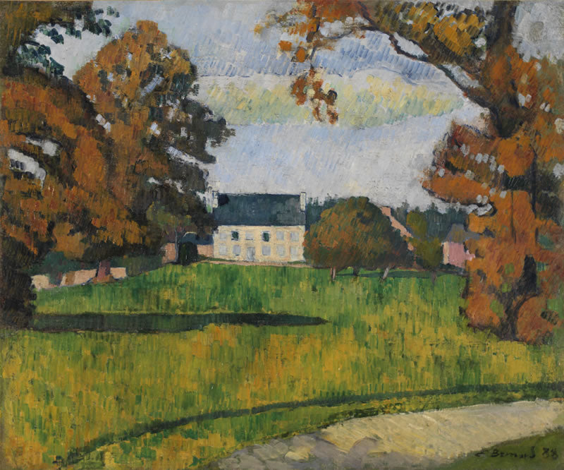 Maison au fond d’un parc - Émile Bernard - Alpha Reproduction