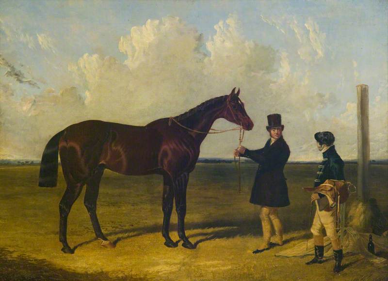 Mango', lauréat du St Leger, 1837 - John Frederick Herring, Sr.