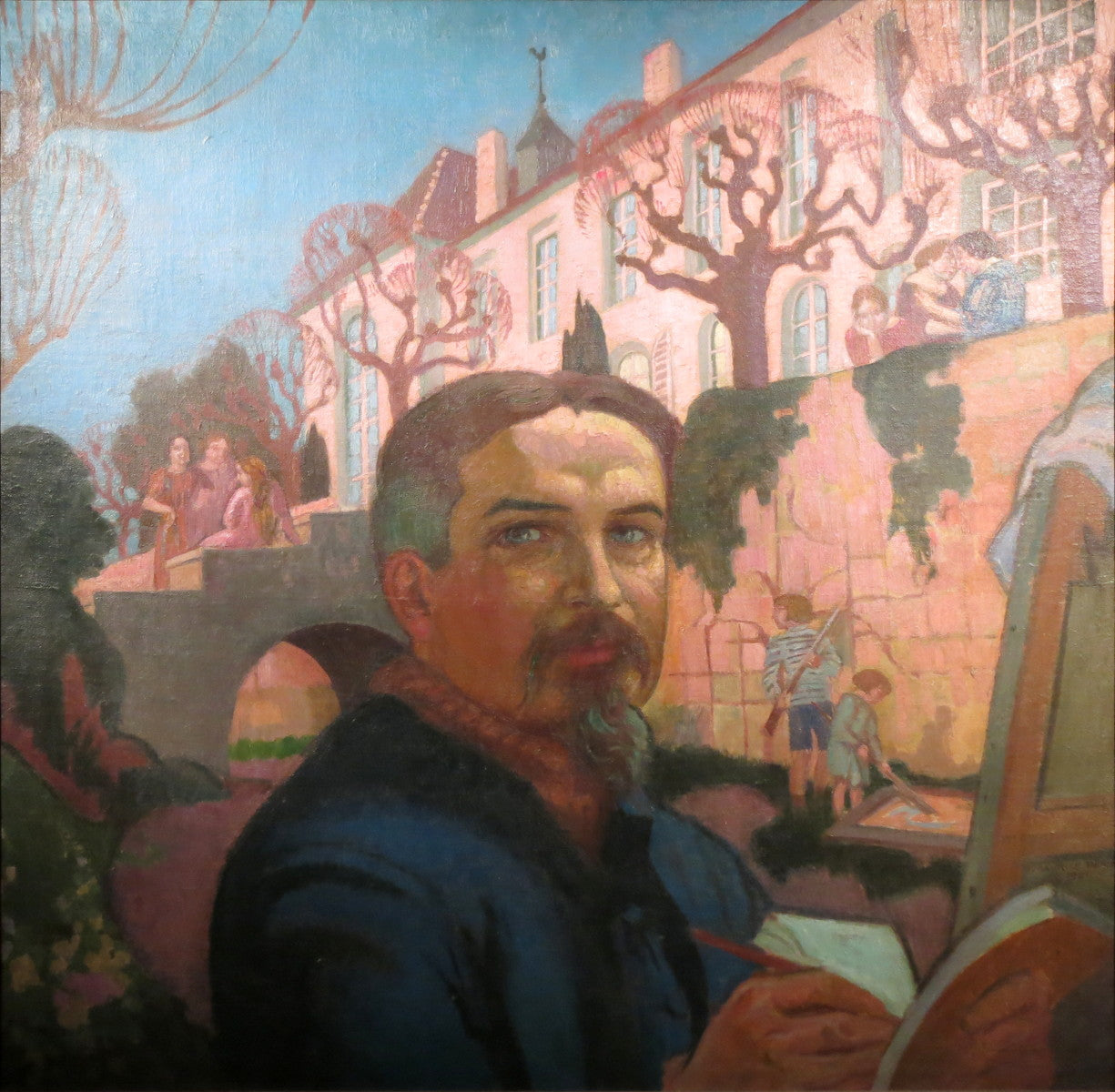 Autoportrait devant le Prieuré - Maurice Denis - Alpha Reproduction
