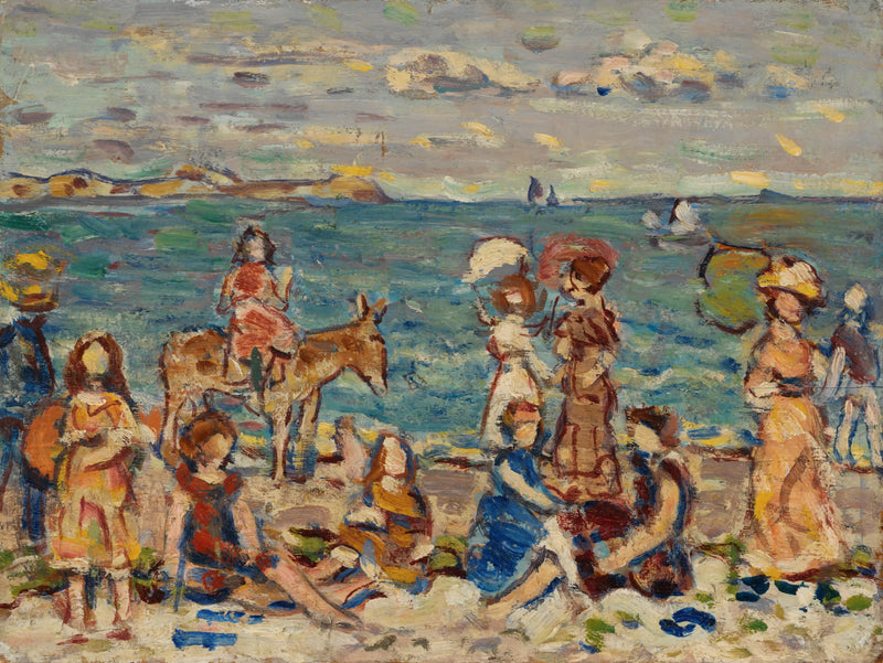ビーチで - モーリス・プリンデガスト

Source:
À la plage - Maurice Prendergast