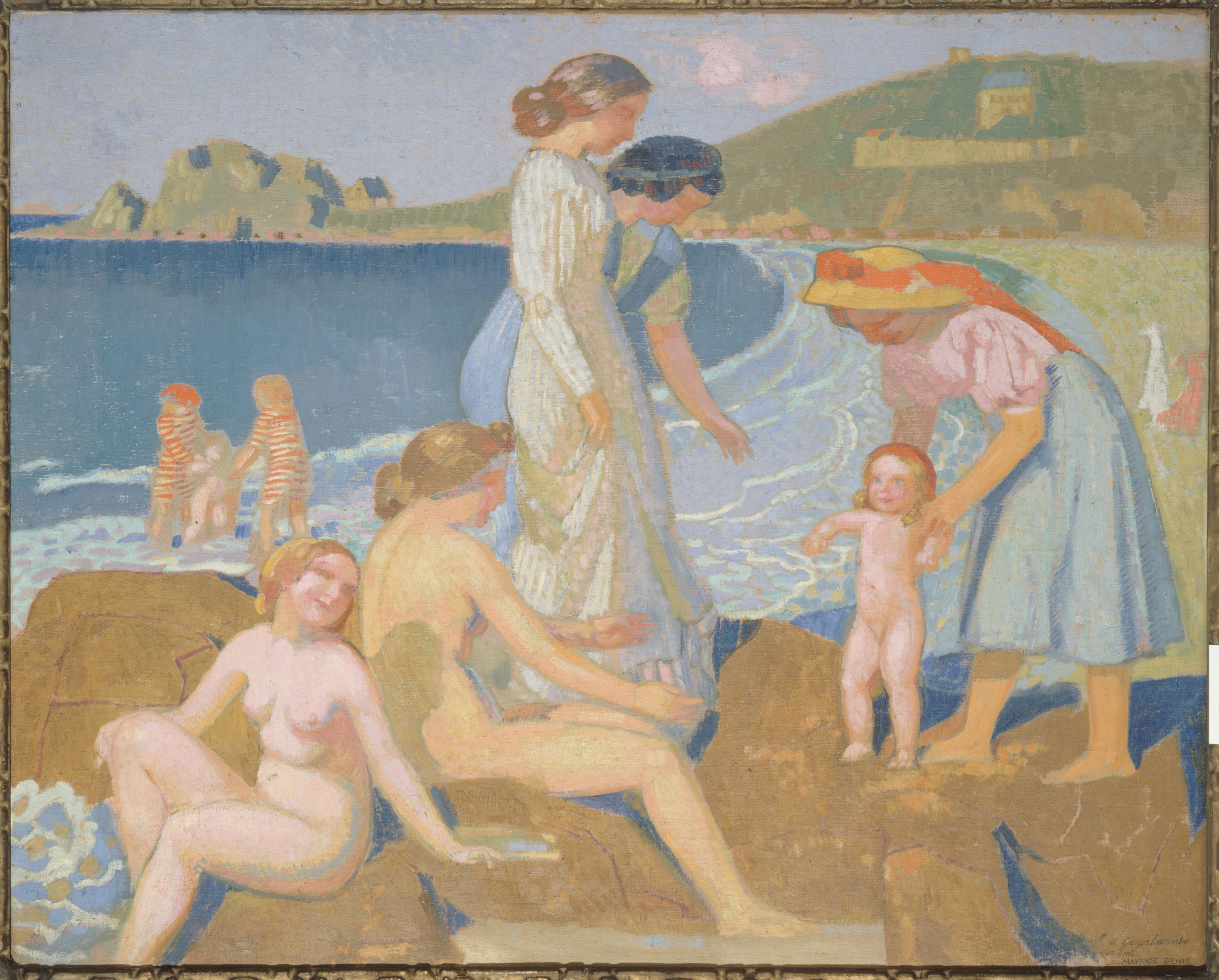 Baigneuses à Perros-Guirec - Maurice Denis - Alpha Reproduction