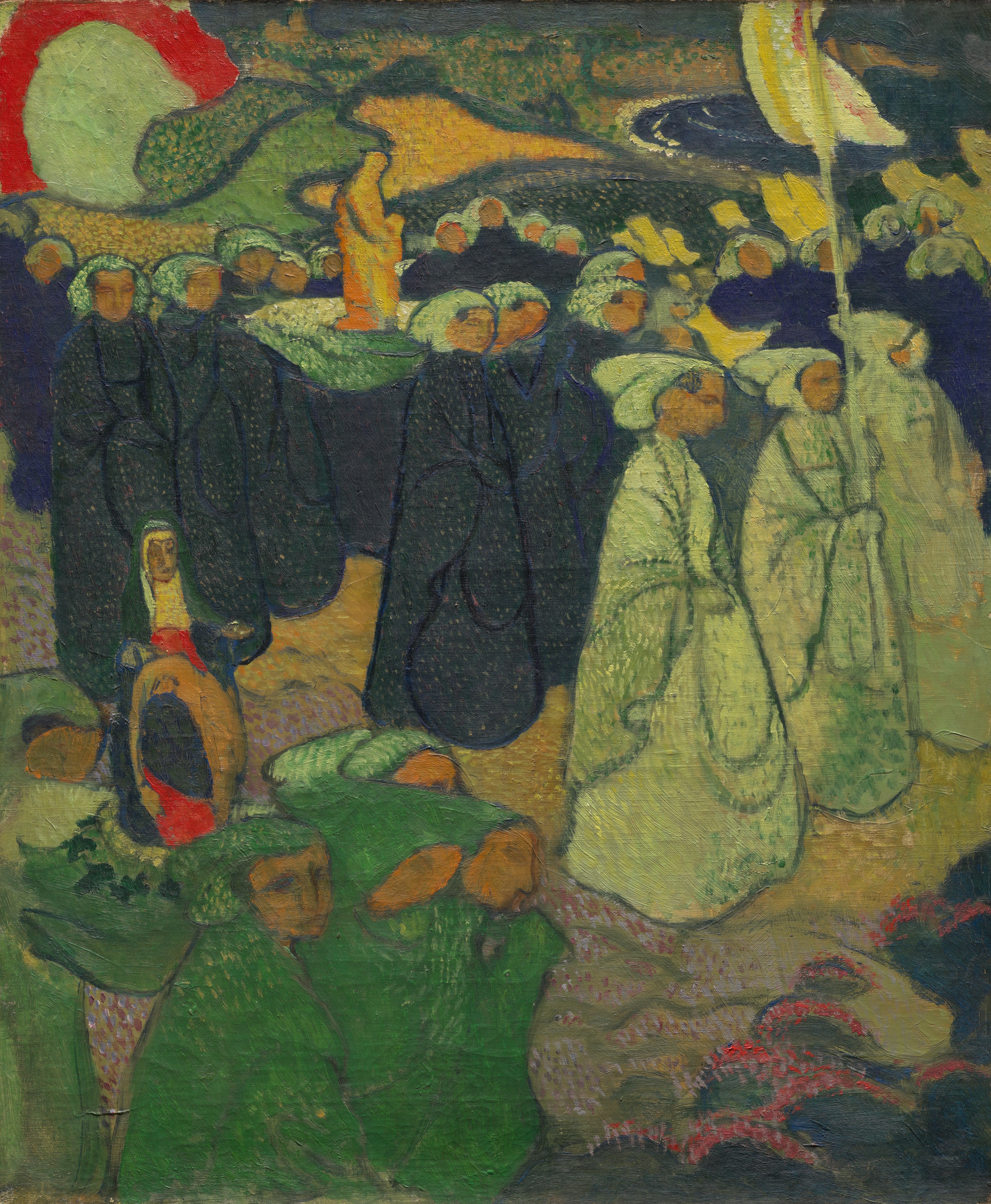 Cortège ou Pardon à Perros-Guirec - Maurice Denis - Alpha Reproduction