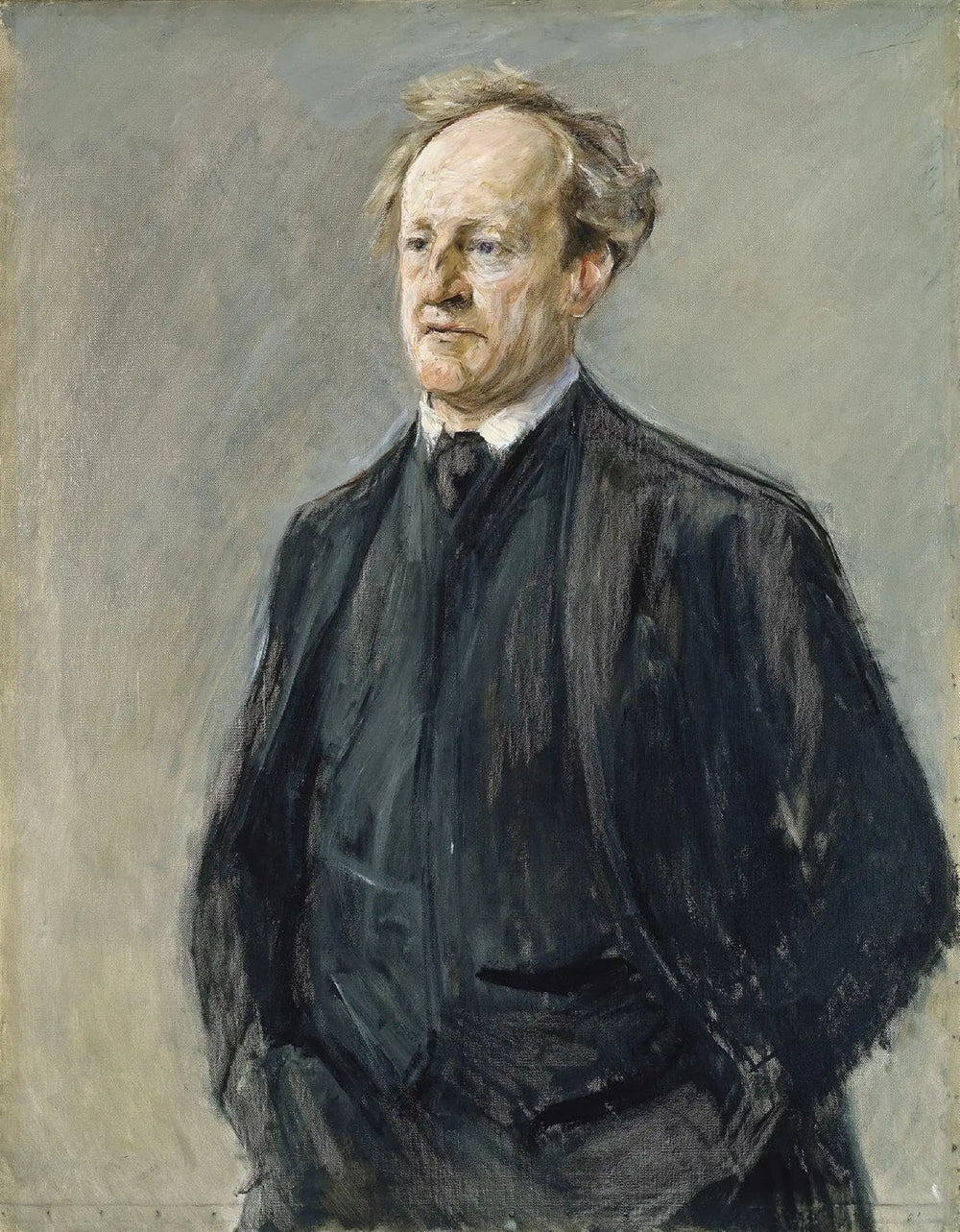 Gerhart Hauptmann - Max Liebermann image 1 reproduction de peinture à l’huile
