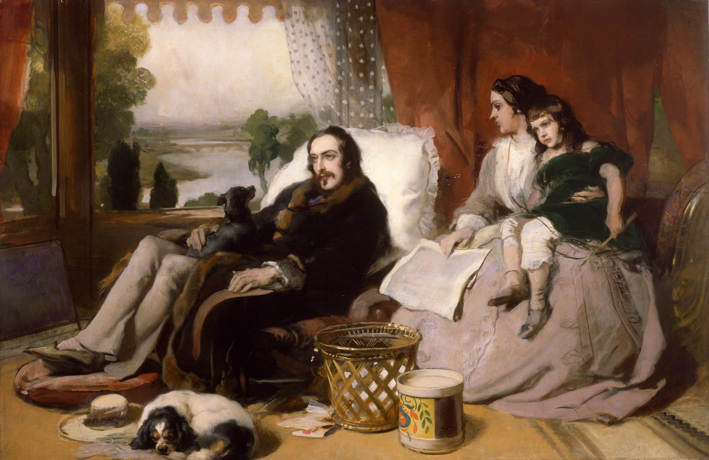 Membres de la famille Sheridan - Edwin Henry Landseer
