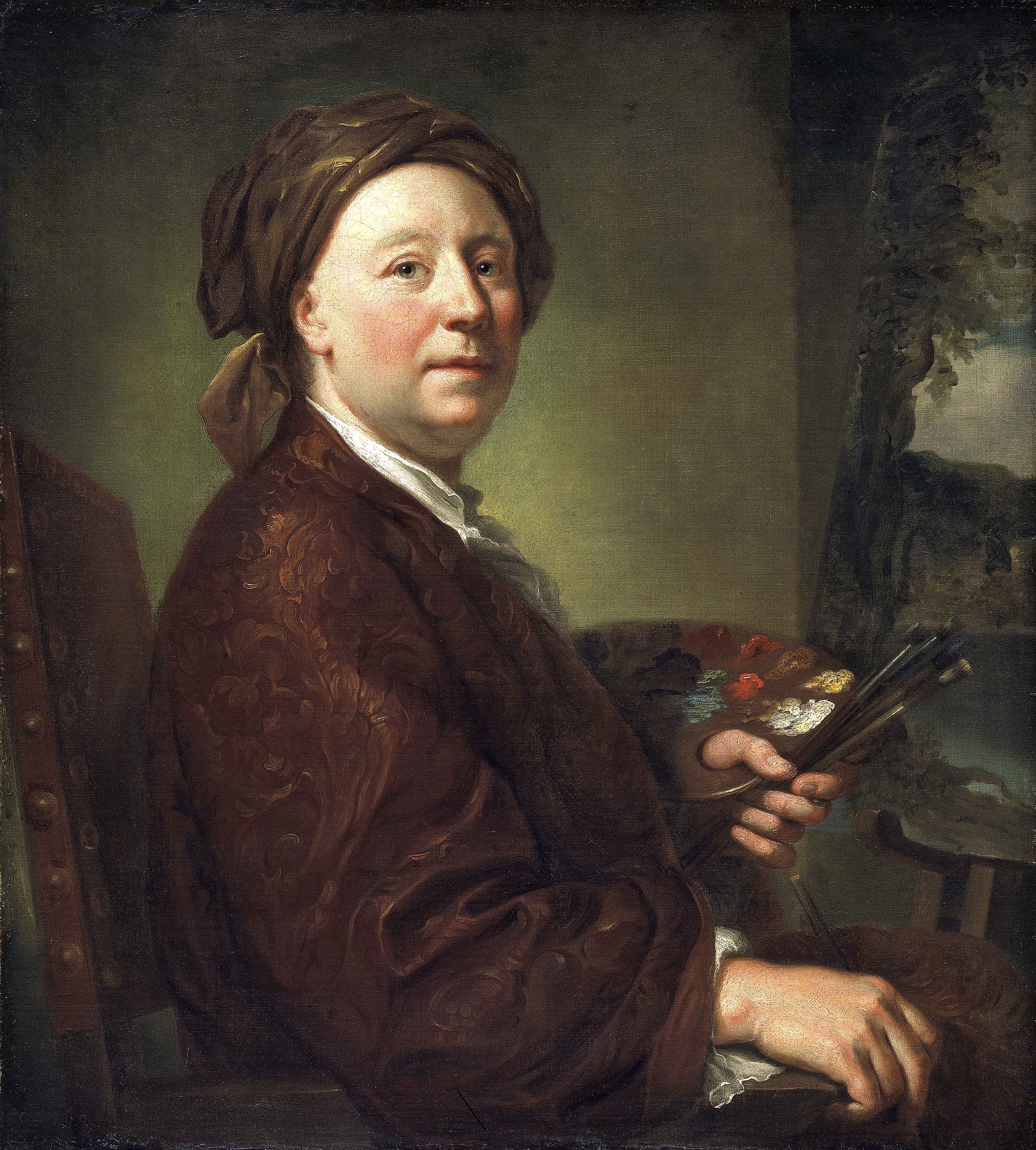 Richard Wilson (1714–1787) - Anton Raphael Mengs - Alpha Reproduction