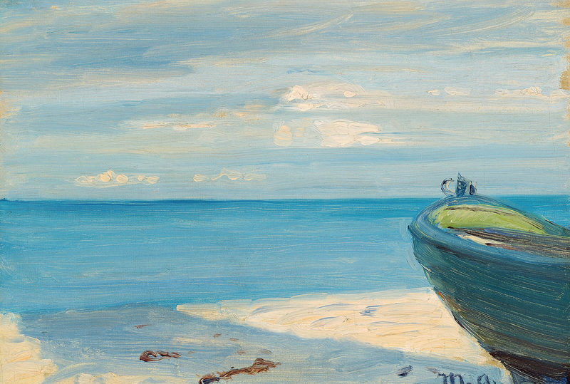 À la plage, Skagen. - Michael Peter Ancher