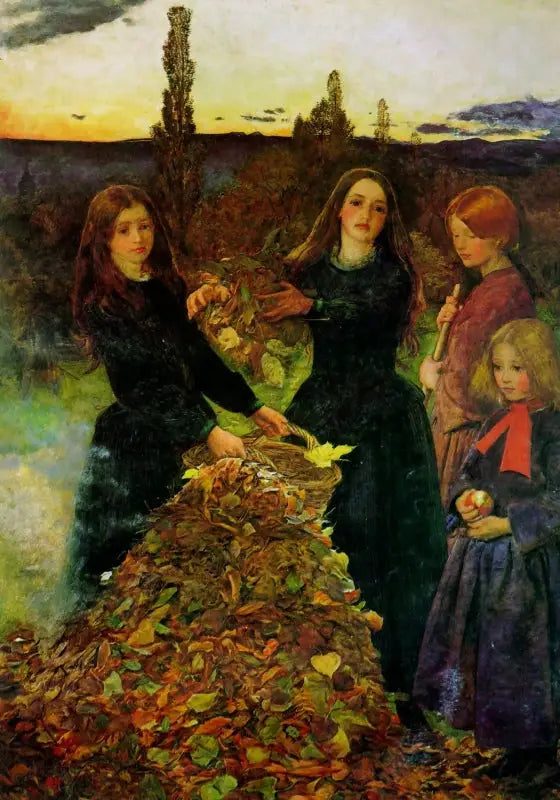 Feuilles d’automne - John Everett Millais - Alpha Reproduction