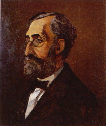 Reproduction du tableau « Portrait d'Adolphe Monet - Claude Monet » par Alpha Reproduction en peinture à l’huile