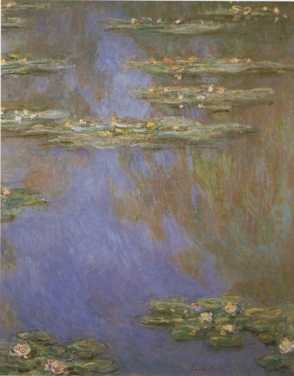 🌿 睡蓮 (1907) – クロード・モネ