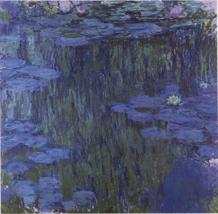 🎨 青い睡蓮と孤独なもの