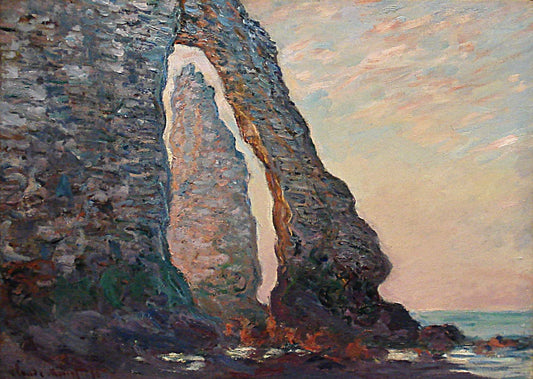 🖼️ アヴァルの門を通して見た針岩 – クロード・モネ (1885–1886)