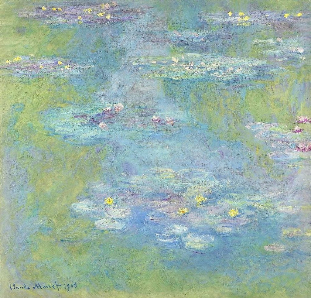 ☀️ 睡蓮, 1908年 – クロード・モネ