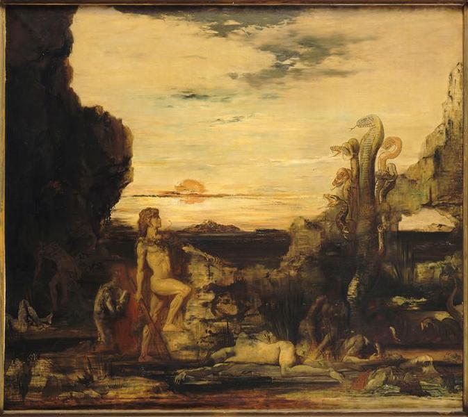 Hercule et l'Hydre de Lerne - Gustave Moreau