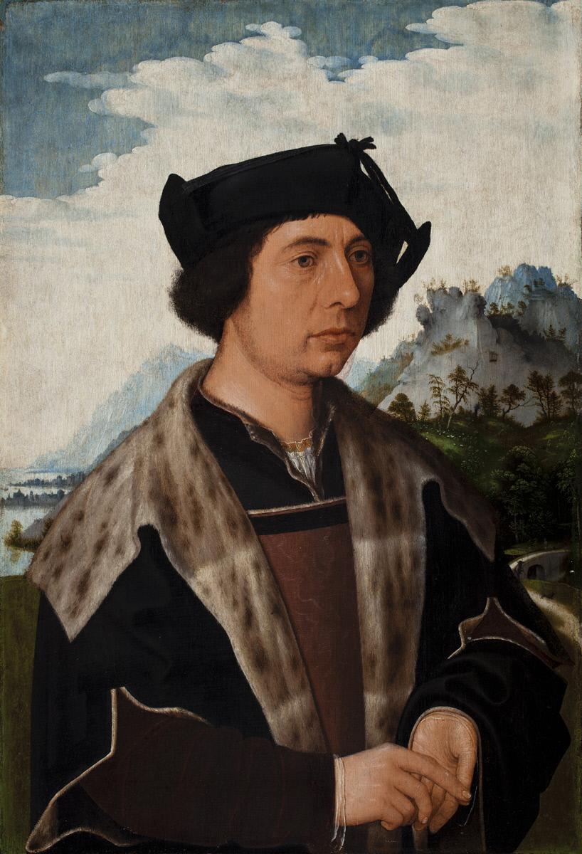 Portrait d'un homme (1515–1530) - Jan Mostaert