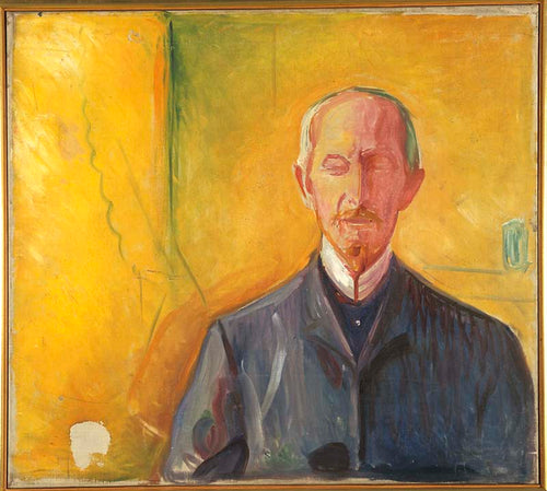 Reproduction du tableau « Albert Kollmann - Edvard Munch » par Alpha Reproduction en peinture à l’huile