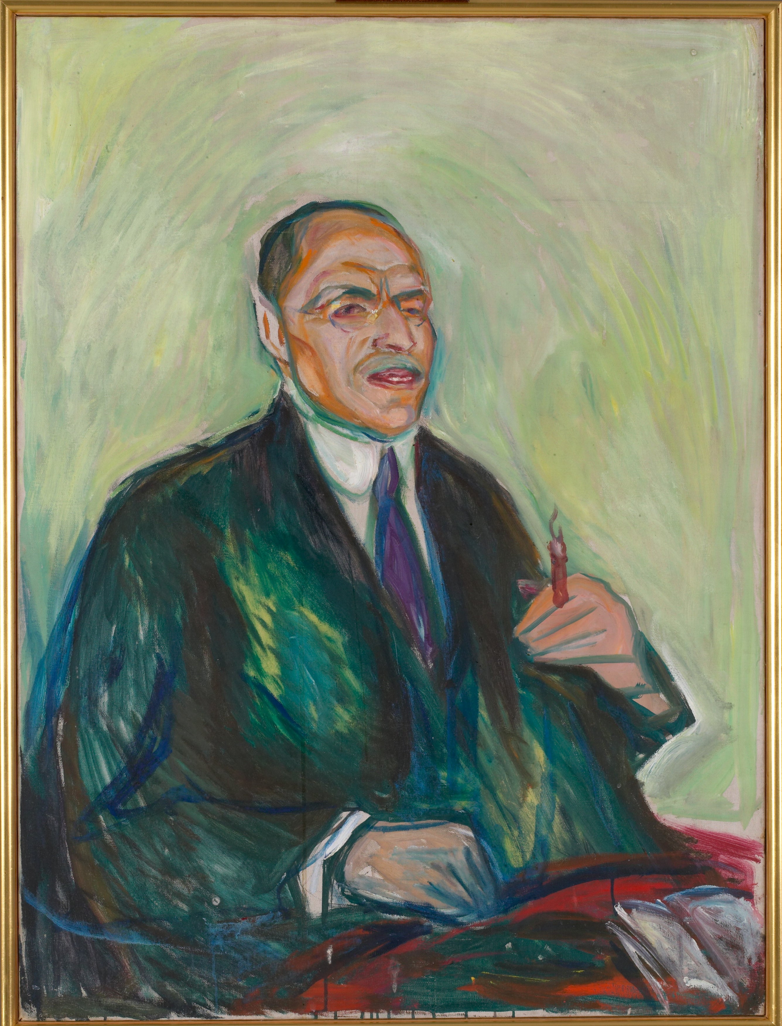 Reproduction du tableau « Anton Brünings - Edvard Munch » par Alpha Reproduction en peinture à l’huile