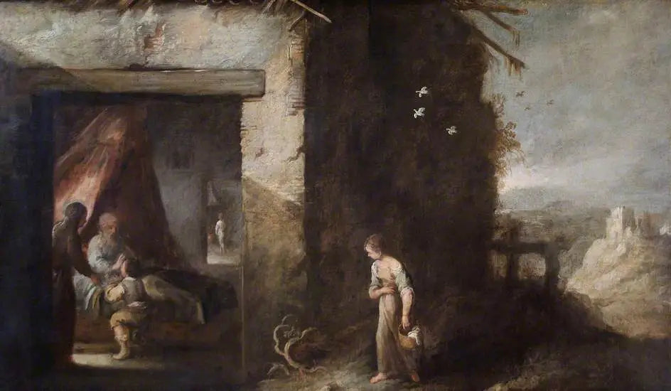 Isaac bénissant Jacob - Bartolomé Esteban Murillo - Alpha Reproduction