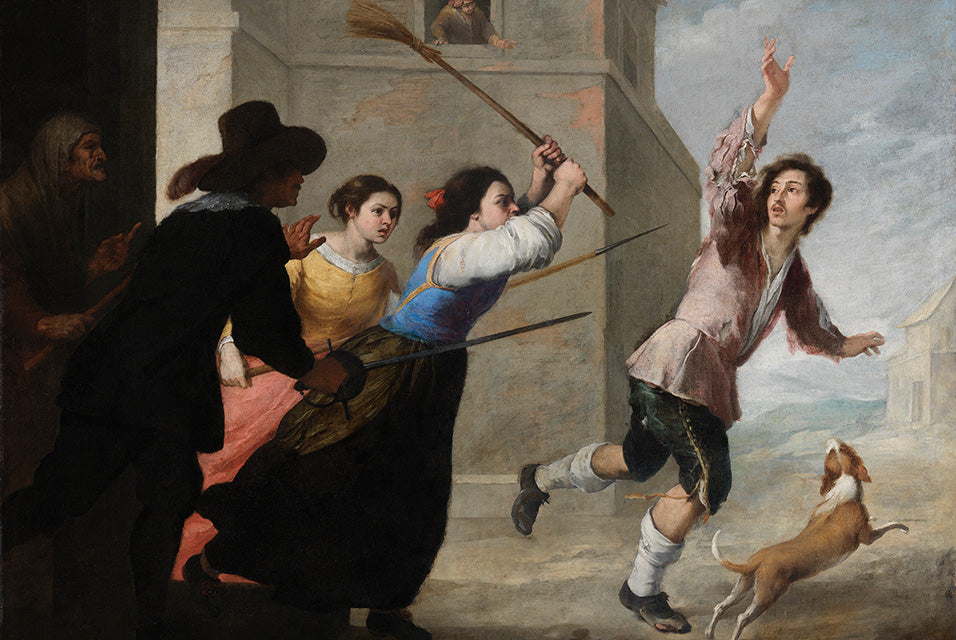 Le fils prodigue chassé - Bartolomé Esteban Murillo