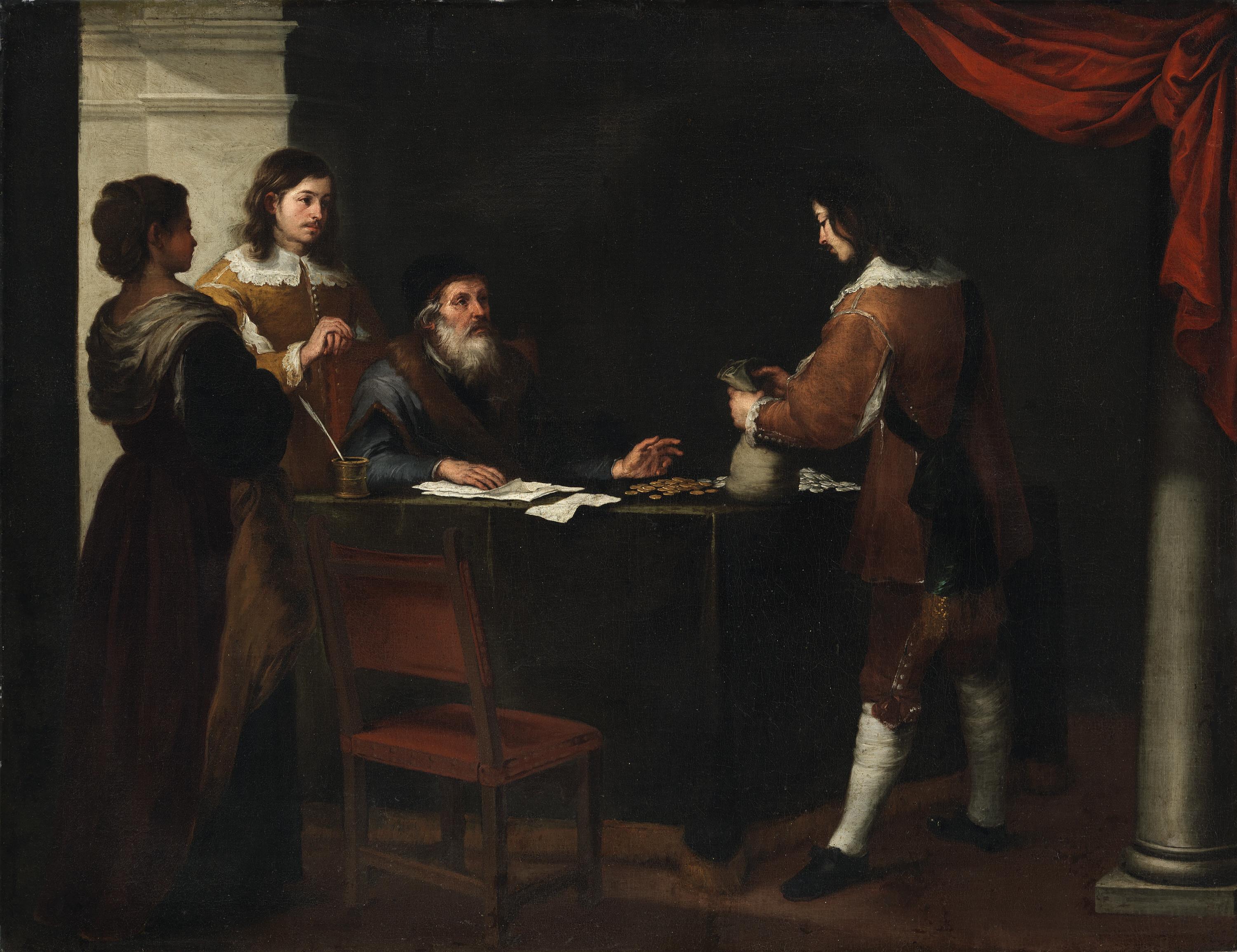 Le fils prodigue recevant sa part - Bartolomé Esteban Murillo