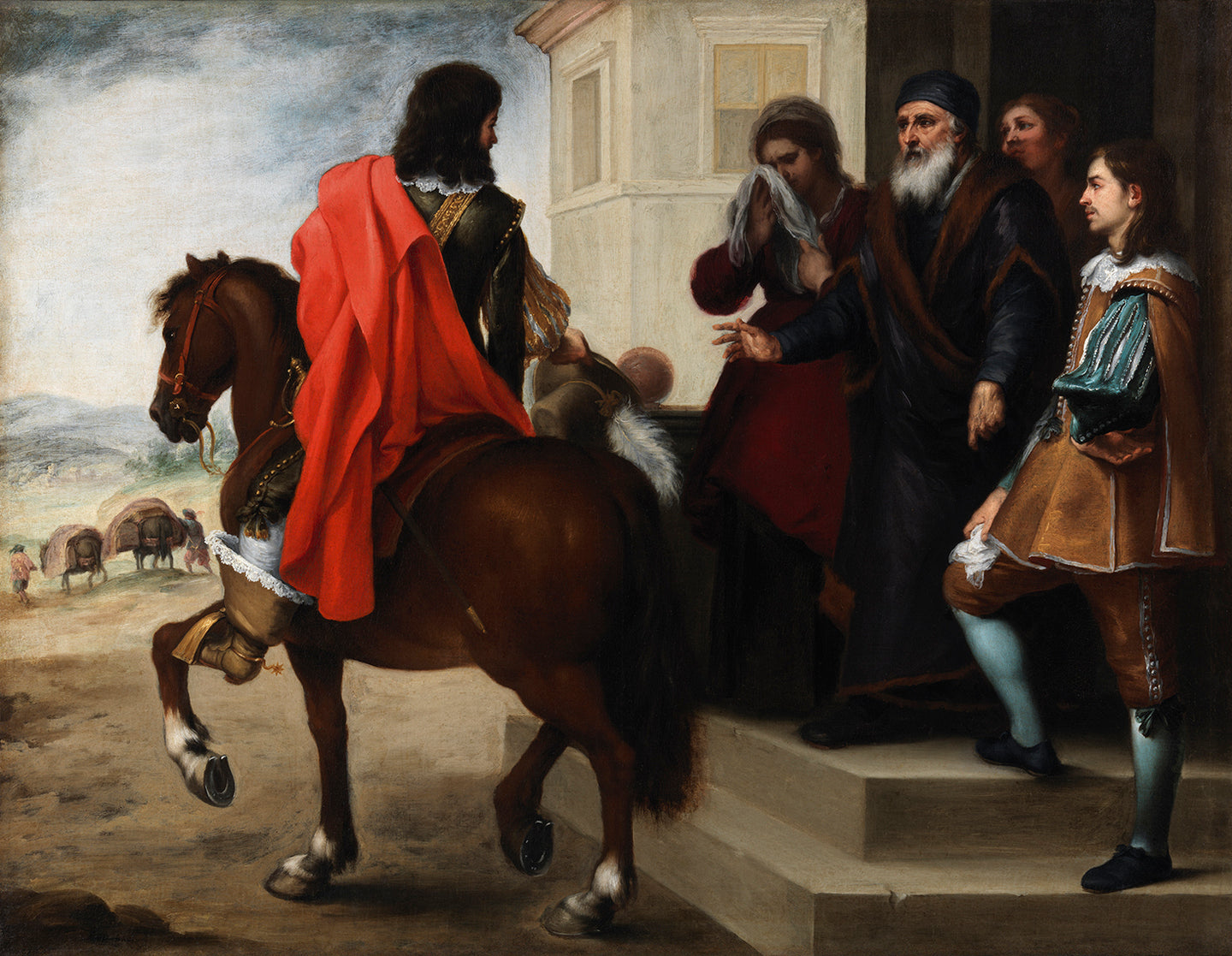 Le départ du fils prodigue - Bartolomé Esteban Murillo