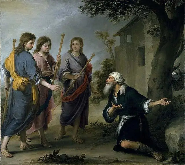 アブラハムと三人の天使 - バルトロメ・エステバン・ムリリョ

Source:
Abraham et les trois anges - Bartolomé Esteban Murillo