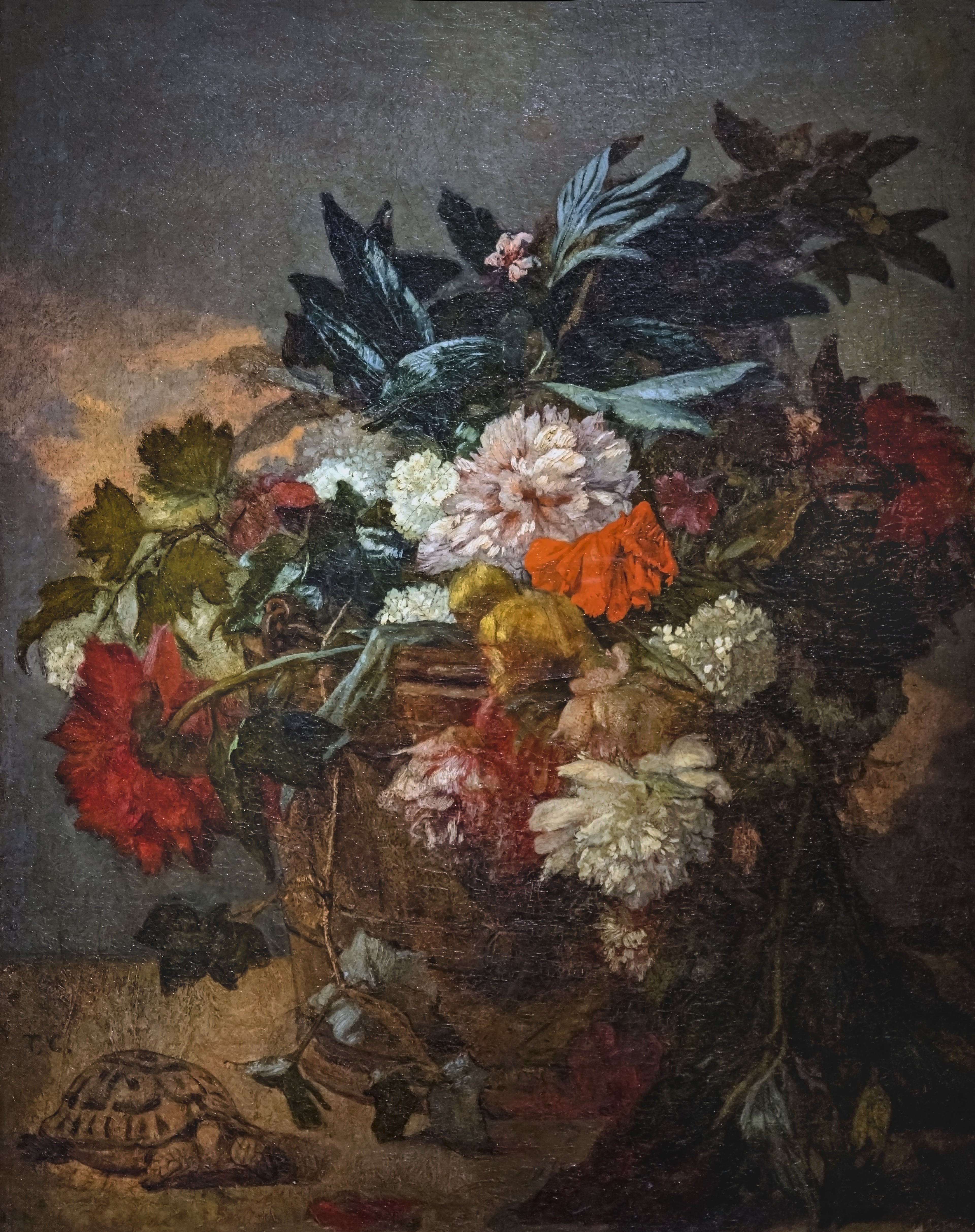 Vase de pivoines - Thomas Couture