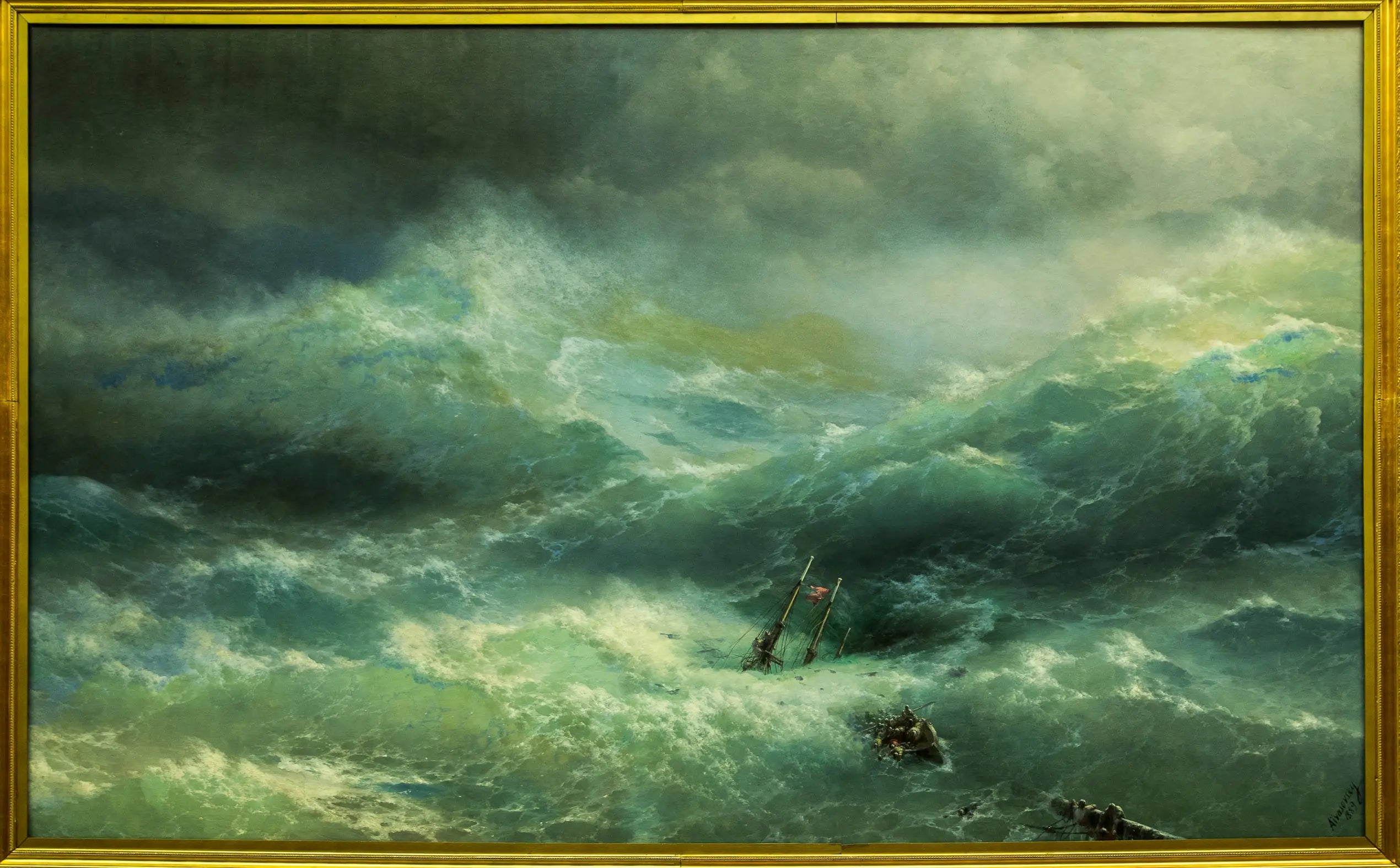 La Vague - Ivan Aïvazovski - Alpha Reproduction
