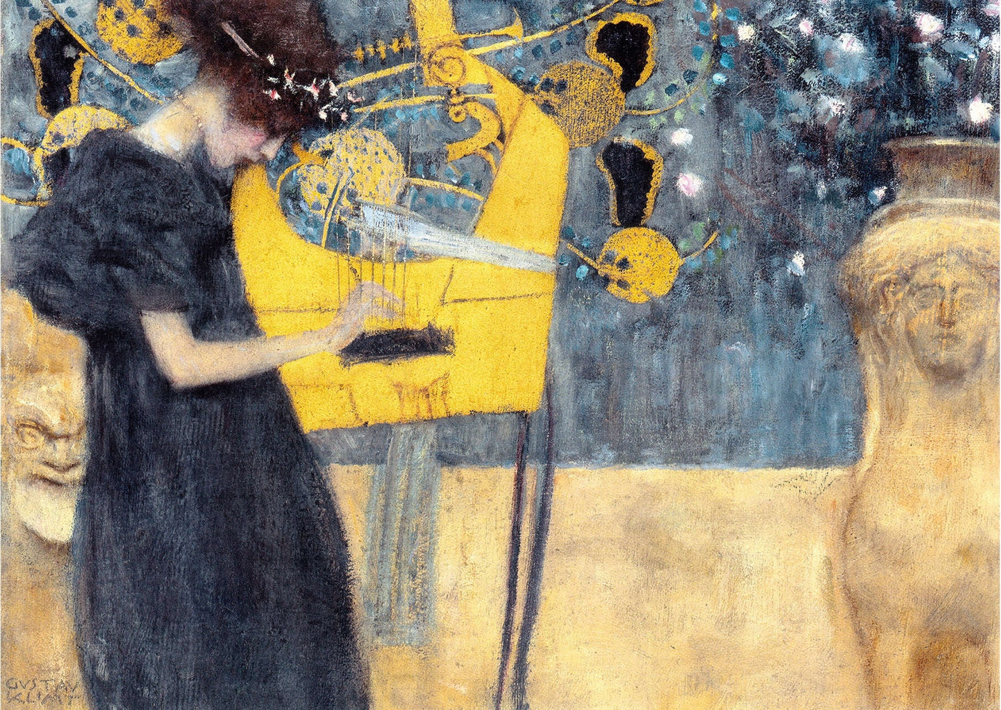 🎶👩🎨 音楽 – グスタフ・クリムト (1895)