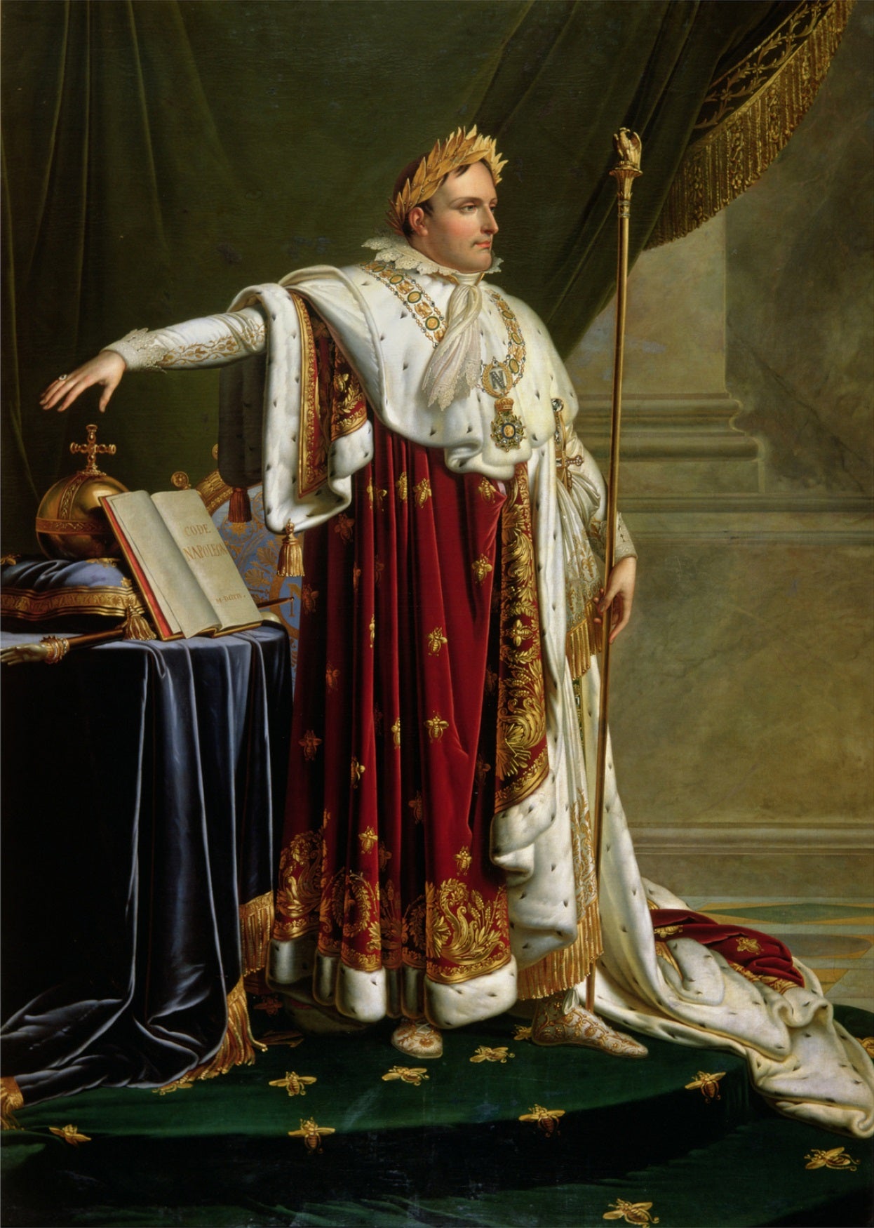 Napoléon en costume impérial - Anne-Louis Girodet
