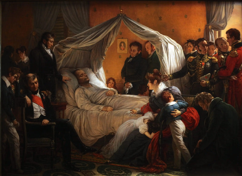 ナポレオンの死床の上の肖像 - シャルル・ド・スチューベン

Source:
Napoléon sur son lit de mort - Charles de Steuben