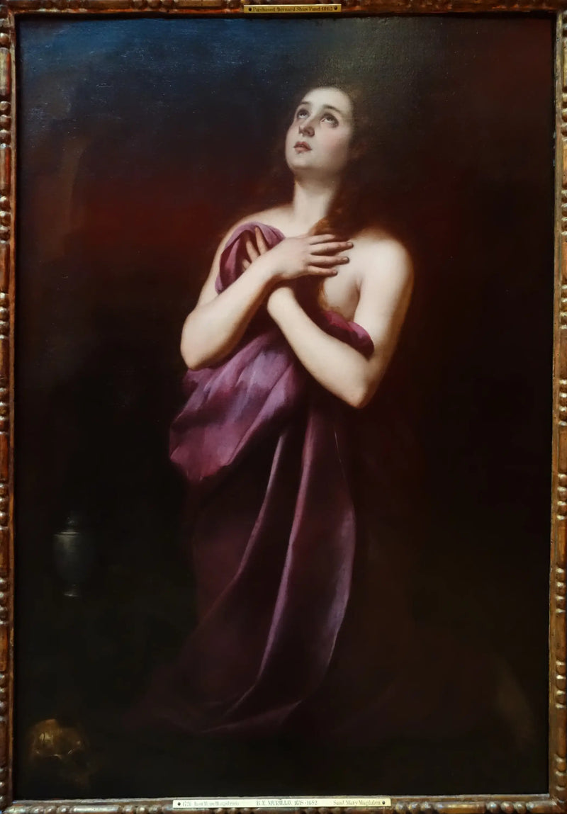懺悔するマドレーヌ - バルトロメ・エステバン・ムリリョ

Source:
La Madeleine pénitente - Bartolomé Esteban Murillo