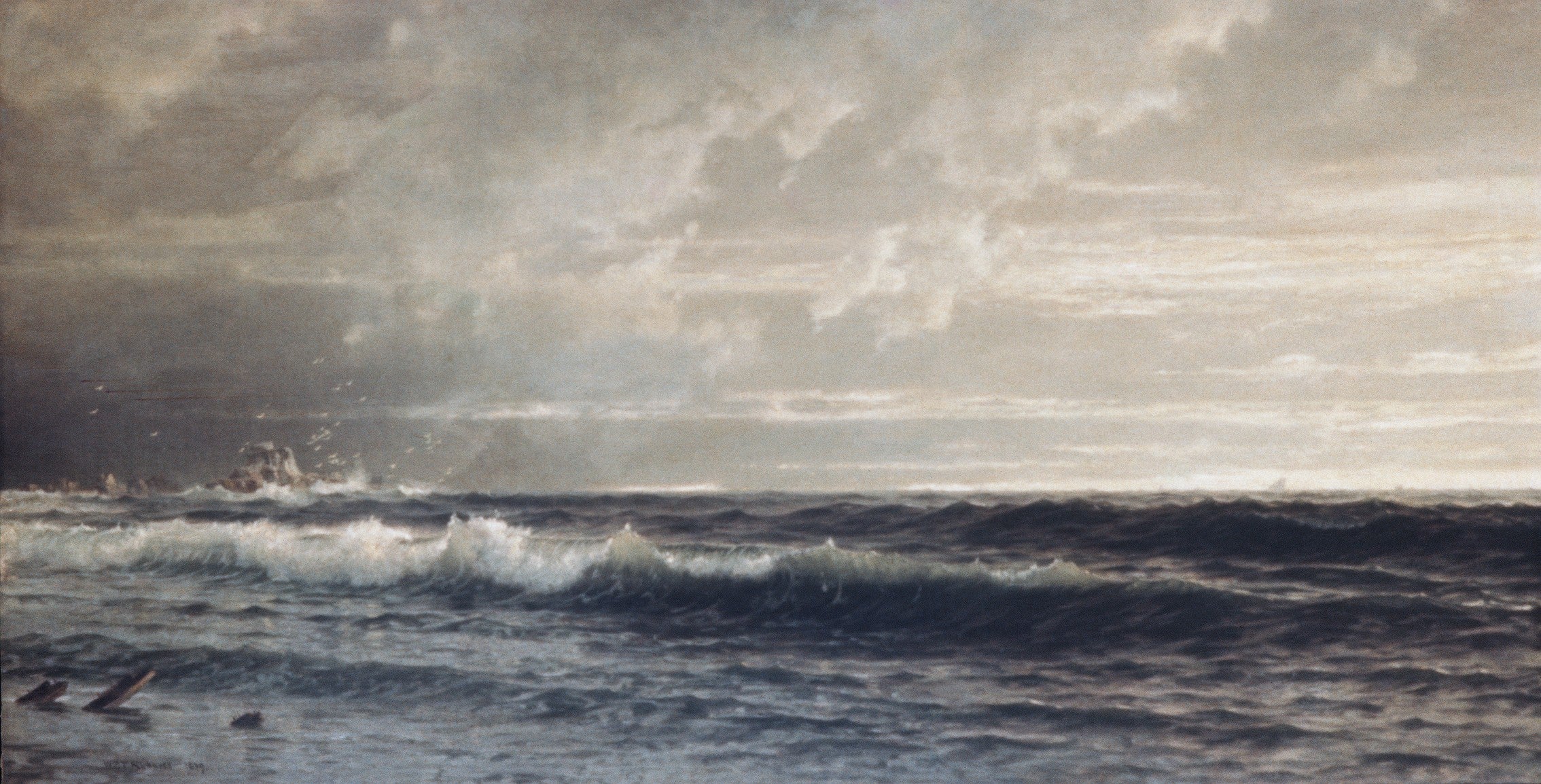 Près de Land's End, Cornouailles - William Trost Richards