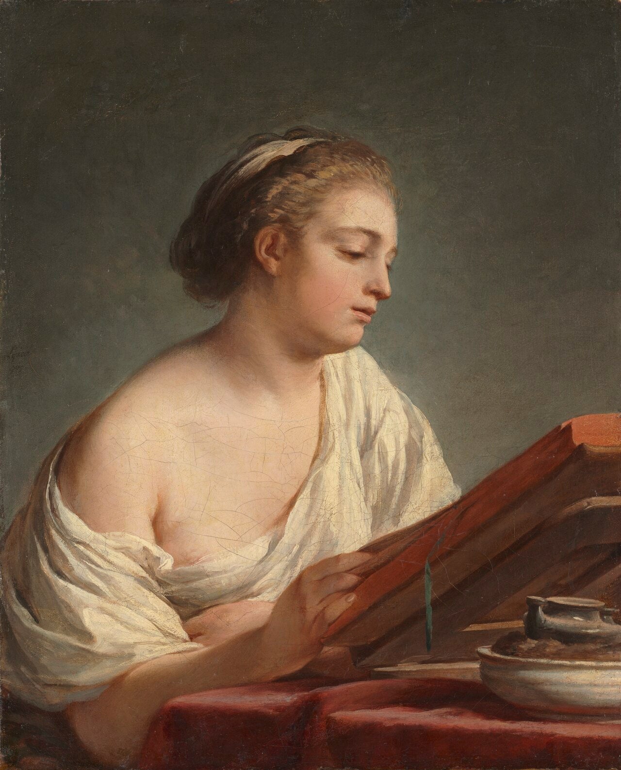 Femme lisant - Nicolas-Bernard Lépicié