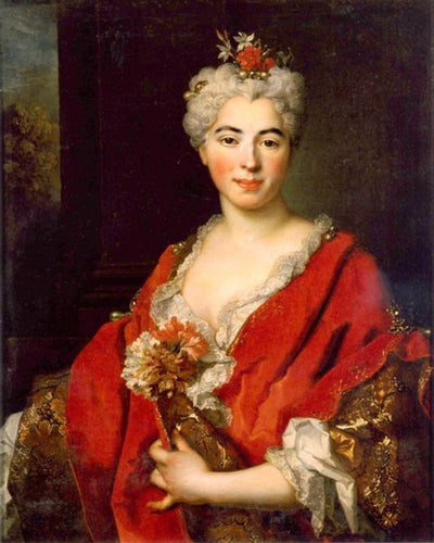 Portrait de Marguerite Elisabeth de Largillierre, fille de l'artiste - Nicolas de Largillière