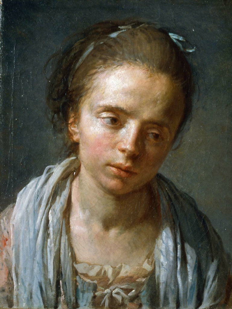 Portrait d'une fille - Nicolas-Bernard Lépicié