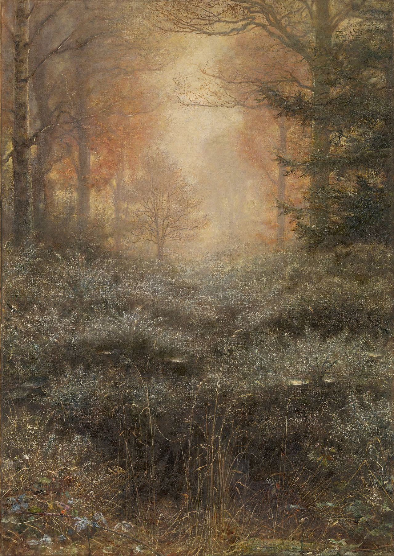 Ajoncs détrempés par la rosée - John Everett Millais