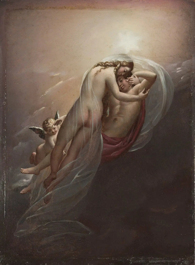 オロールとセファール - アンヌ＝ルイ・ジロデ

Source:
Aurore et Céphale - Anne-Louis Girodet
