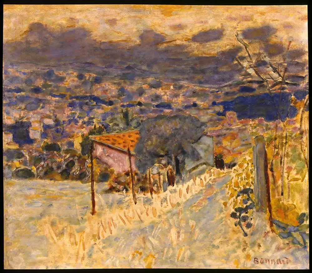 Reproduction du tableau « Automne au Cannet - Pierre Bonnard » par Alpha Reproduction en peinture à l’huile