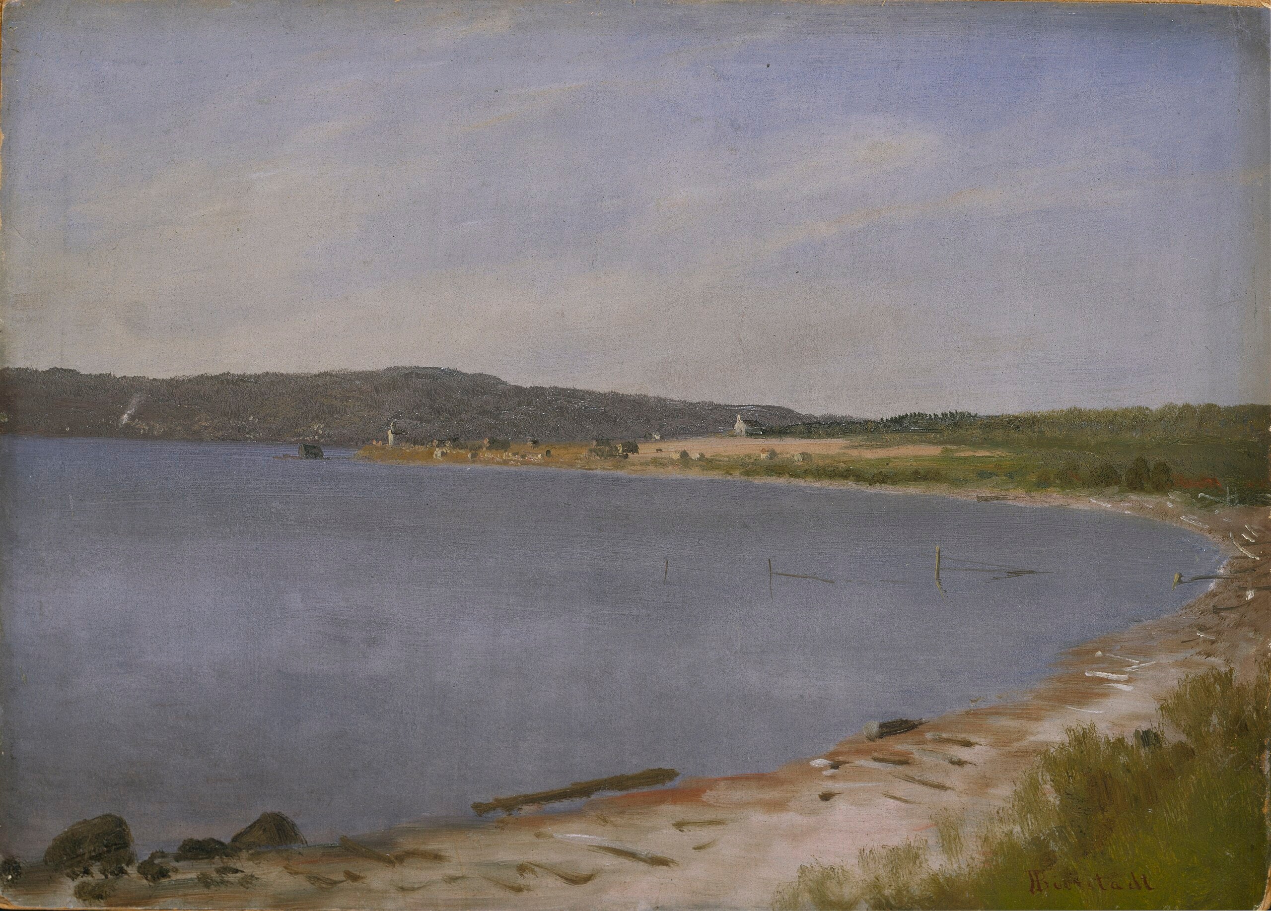 Baie de San Francisco - Albert Bierstadt