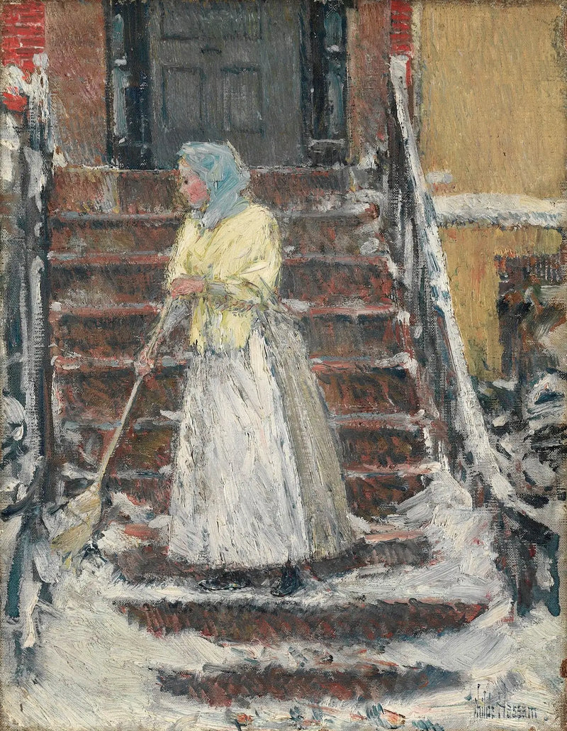 雪の掃除 - チルド・ハッサム

Source:
Balayage de la neige - Childe Hassam