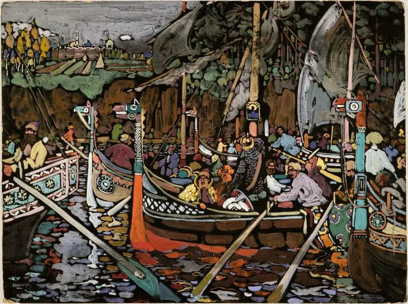 歌 - ワシリー・カンディンスキー