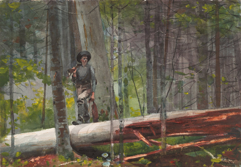 Chasseur dans les Adirondacks - Winslow Homer