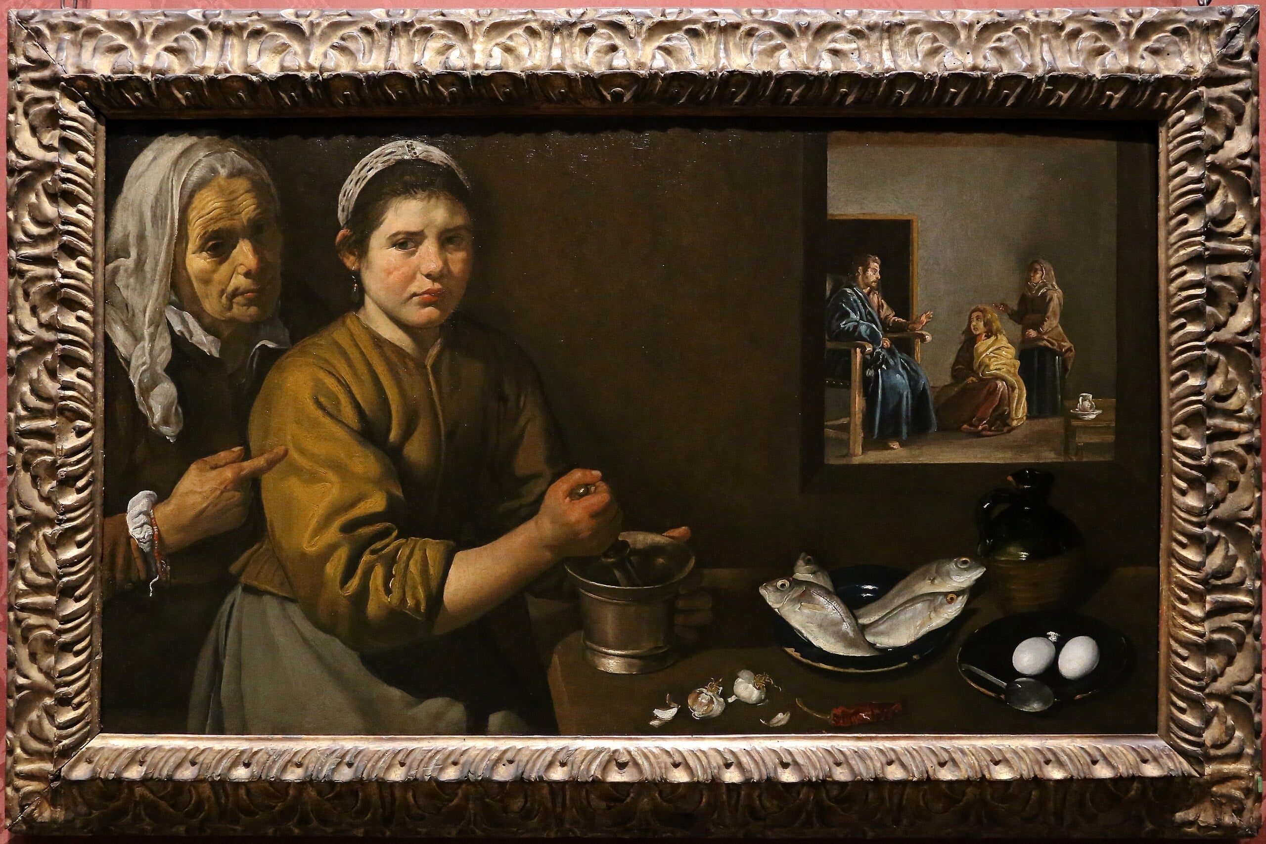 Christ dans la maison de Marthe et Marie - Diego Velázquez