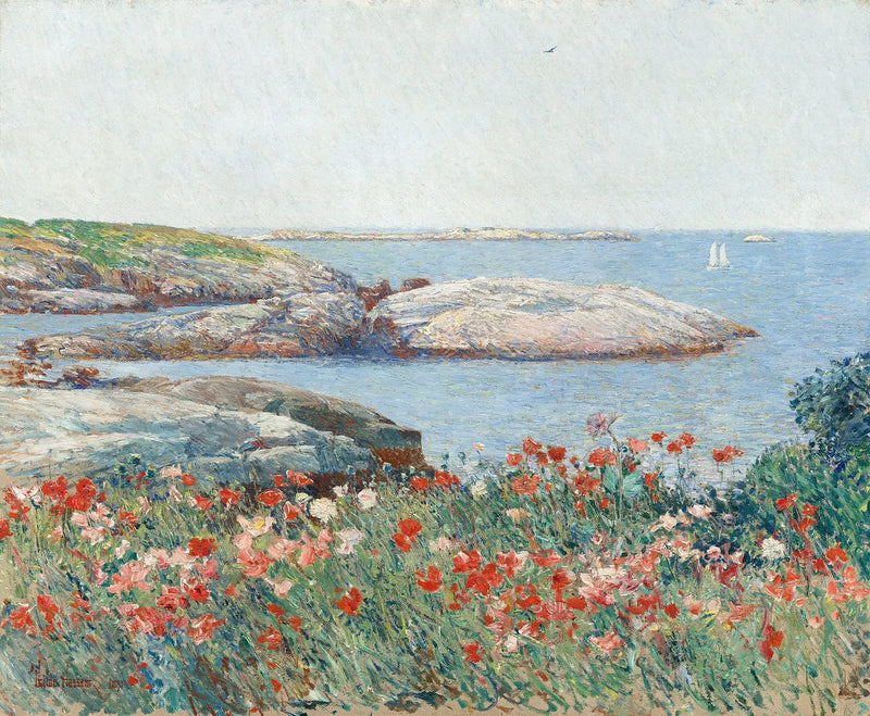ヒナゲシ、ショール諸島 - チルド・ハッサム

Source:
Coquelicots, Îles Shoals - Childe Hassam