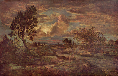 Couchant près d'Arbonne - Théodore Rousseau