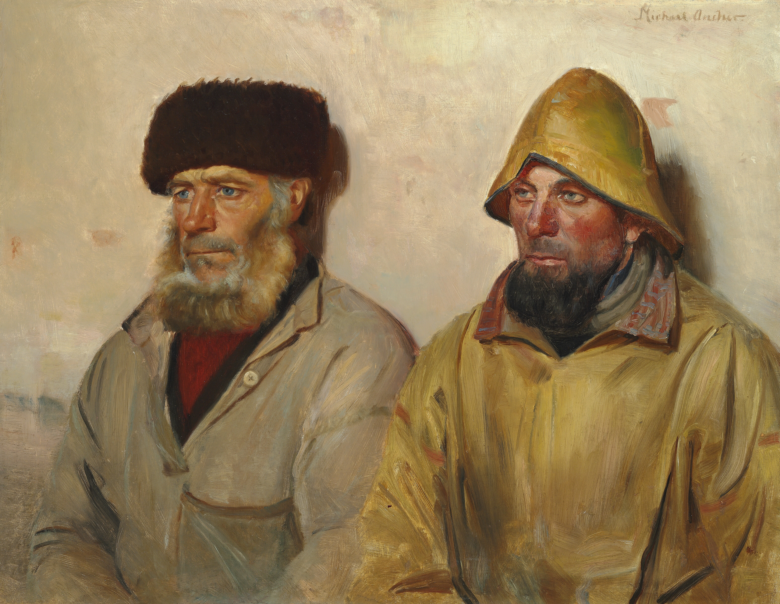 Deux pêcheurs de Skagen - Michael Peter Ancher