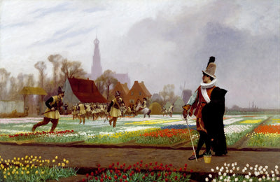 Folie tulipère - Jean-Léon Gérôme - Alpha Reproduction