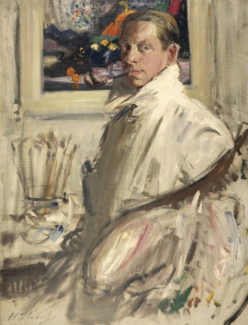 フランシス・キャンベル・ボワロー・カデル、1883年 - 1937年。アーティスト（自画像） - フランシス・カデル

Source:
Francis Campbell Boileau Cadell, 1883 - 1937. Artiste (Autoportrait) - Francis Cadell